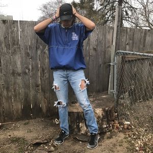 LA Dodgers Authentic Collection Windbreaker